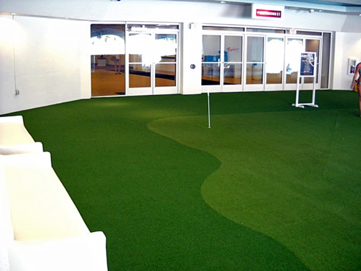 Artificial Turf Installation Los Luceros, New Mexico Outdoor Putting Green, Commercial Landscape