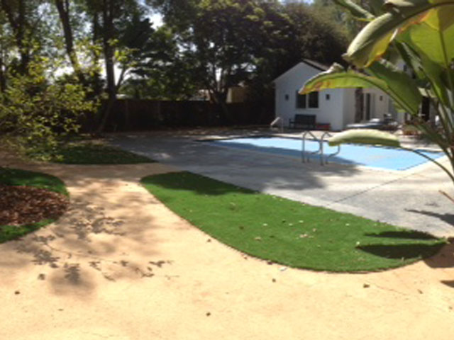 Faux Grass Las Maravillas, New Mexico Landscape Design, Swimming Pool Designs