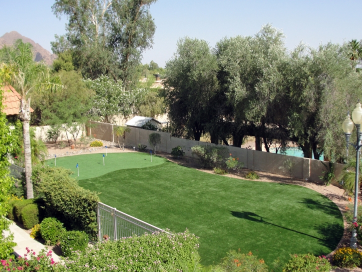 Synthetic Lawn Church Rock, New Mexico Landscape Rock, Backyard Ideas